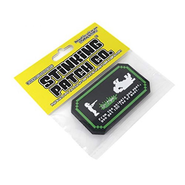 Stinking Patch Co. Airsoft Morale Patch 6 Oregon Trail Hunting Scene PVC Rubber Tactical Patch | Oregon Trail Inspired | Funny Morale Patch