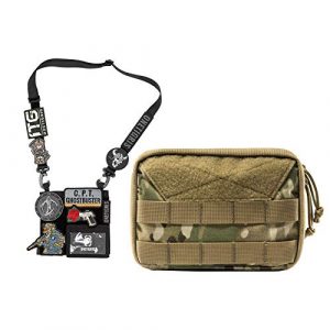 OneTigris Tactical Pouch 1 OneTigris MOLLE Admin Pouch & Patches Showcase ID Holder Badge