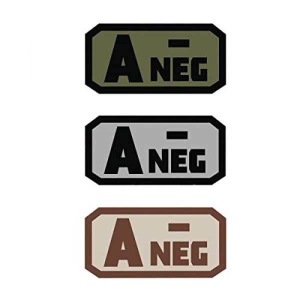 Fox Outdoor Airsoft Morale Patch 1 Fox Outdoor Products A Neg Medical & Morale Patches