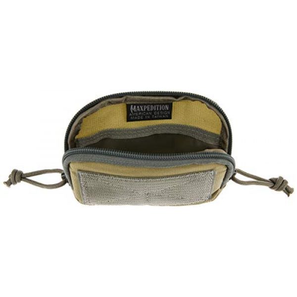 Maxpedition Tactical Pouch 3 Maxpedition MX3526KF-BRK Hook & Loop Zipper Pocket