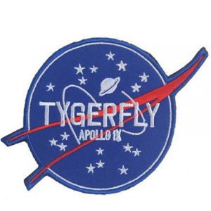 Tactical Embroidery Patch Airsoft Morale Patch 1 NASA Space Program Tygerfly Tactical Embroidery Patch Hook & Loop Morale Patch Military Patch for Clothing Accessory Backpack Armband