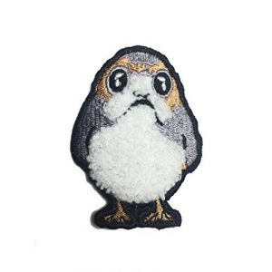 Empire Tactical USA Airsoft Morale Patch 1 The Star Wars EMBROIDERED Porg Plush fuzzy morale patch