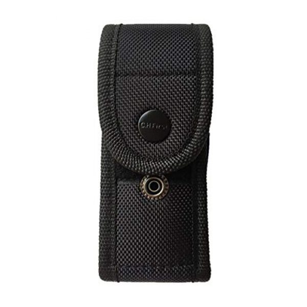 C.H.First Tactical Pouch 1 C.H.First Multi-Functional Thickened Nylon Pouch Fits 4" - 4.5" Multitools and Pepper Spray Holster fits Sabres 1.4 oz / 1.5 oz / 1.6 oz / 1.8 oz,Fox Labs 1.5 oz / 1.7 oz Canisters