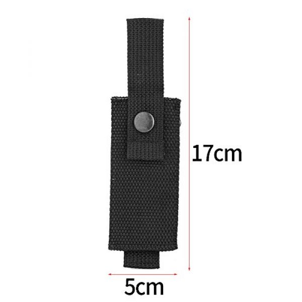 Alomejor Tactical Pouch 2 Alomejor Scissors Sheath, Nylon Medical Durable Key-Chain Shears Pouch Bag Holder