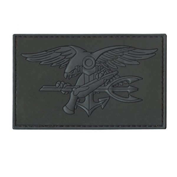LEGEEON Airsoft Morale Patch 1 LEGEEON Blackout ACU US Navy Seals DEVGRU Insignia Morale NSWDG USSOCOM PVC 3D Hook&Loop Patch