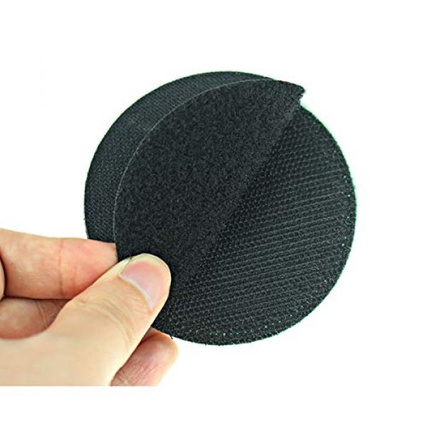LanXin Airsoft Morale Patch 4 2 Pieces Embroidered Military Patches Tactical Beard Owners Club Exquisitely 3D Armband Morale Patch Hook & Loop Badge Appliques for Jackets Clothing Jeans