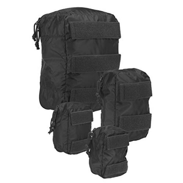 Tasmanian Tiger Tactical Pouch 2 Tasmanian Tiger Modular Pouch Set, Tactical Packing Cubes, Zipper Gear Organizers