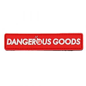 Dump Box Airsoft Morale Patch 1 Dump Box Dangerous Goods Logo Morale Patch