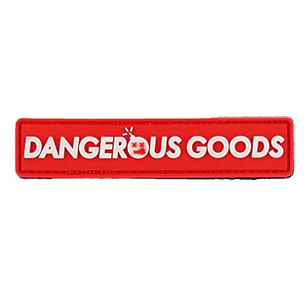 Dump Box Airsoft Morale Patch 1 Dump Box Dangerous Goods Logo Morale Patch