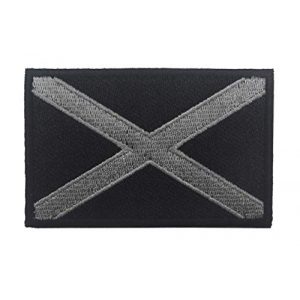 Tactical Embroidery Patch Airsoft Morale Patch 1 State Flag of Alabama Embroidery Patch Military Tactical Morale Patch Badges Emblem Applique Hook Patches for Clothes Backpack Accessories