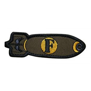 TrendyLuz USA Airsoft Morale Patch 1 TrendyLuz F-Bomb Morale Tactical Military Embroidered Hook & Loop Patch