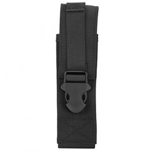 Dilwe Tactical Pouch 1 Dilwe Tactical Molle Pouch, Lightweight Practical Utility Military Molle Belt Bag Flashlight Holster for Tactics Accessory