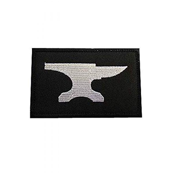 Embroidery Patch Airsoft Morale Patch 1 Blacksmith Military Hook Loop Tactics Morale Embroidered Patch