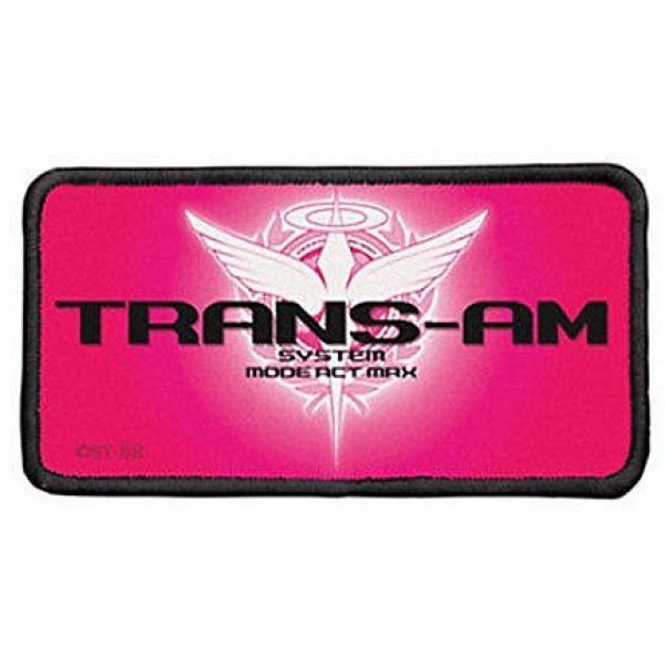 Fine Print Patch Airsoft Morale Patch 1 Mobile Suit Gundam Trans-am Patch Applique Military Hook Tactics Morale Patch