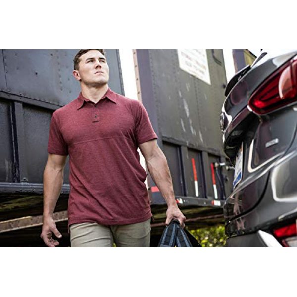 Vertx Tactical Shirt 3 Vertx Men's Assessor 2.0 Short Sleeve Polo Shirt