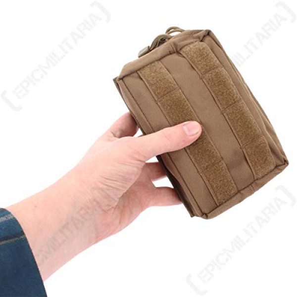 Mil-Tec Tactical Pouch 4 Mil-Tec MOLLE Belt Pouch Small Dark Coyote
