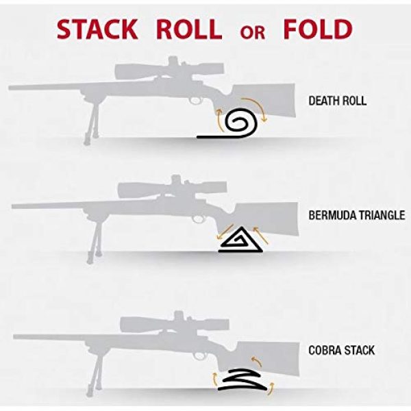 Flatline-Ops Shooting Bag 3 Flatline-Ops Body Bag Shooting Rest with Belt Combo Attachment