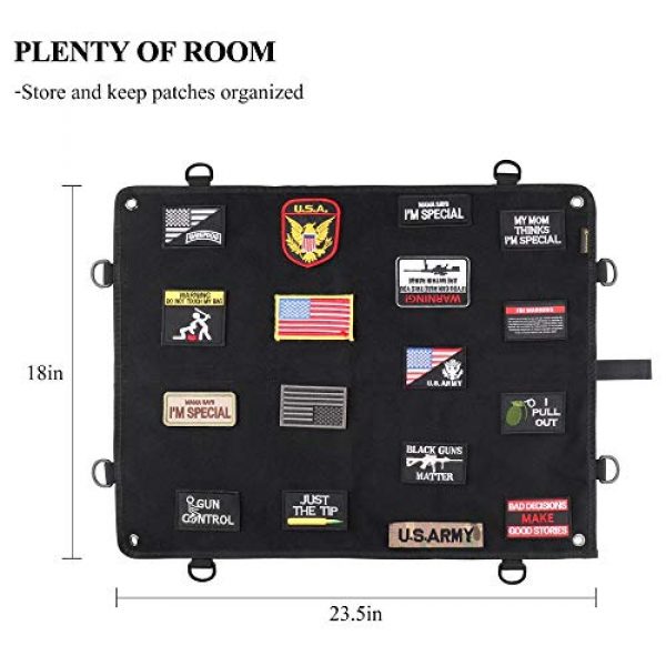 ACEXIER Airsoft Morale Patch 5 ACEXIER Patch Dispaly Board Nylon Tactical Morale Patches Clothing Patch Holder for Military