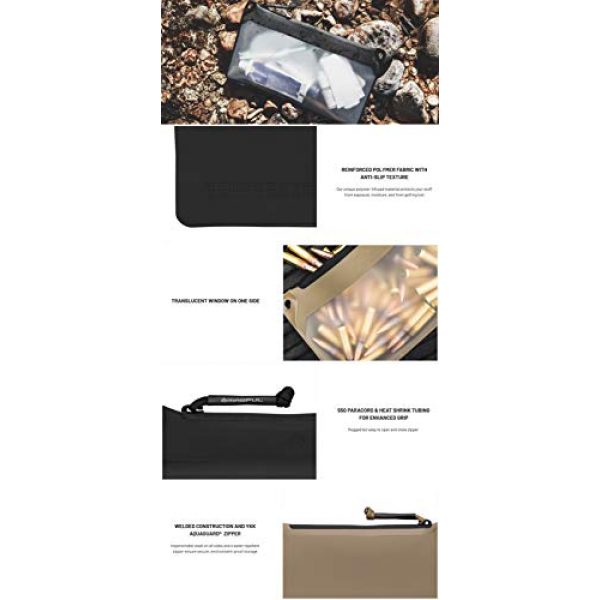 Magpul Tactical Pouch 4 Magpul Window Pouch Zippered Tactical Range Tool and Gear Bag
