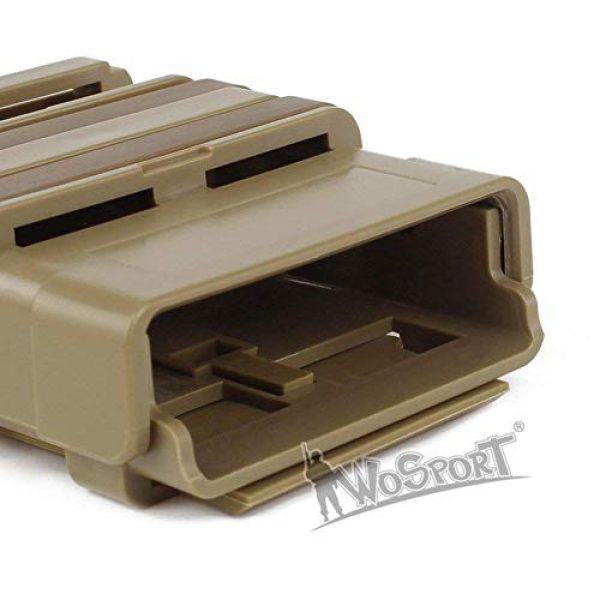nicefish Tactical Pouch 5 nicefish Fast MAG Tactical Vest Accessory Black Green Tan Pouch Bag Box for M4 MAG polyme