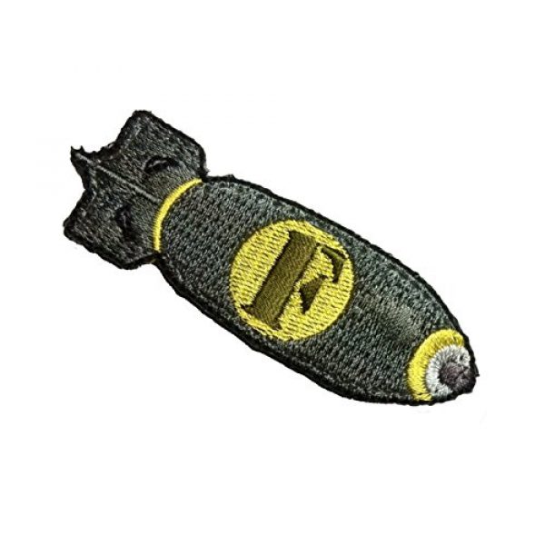 F-Bomb Morale Gear Airsoft Morale Patch 1 "F-Bomb" PVC Morale Patch Arid Desert (Embroidered)