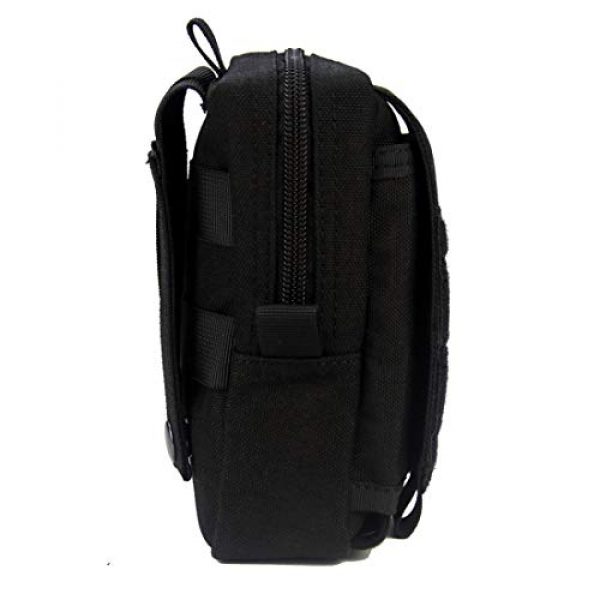LIVIQILY Tactical Pouch 5 LIVIQILY Tactical Molle Pouch Multi-Purpose Compact Water-Resistant Waist Bags Small Utility Pouch