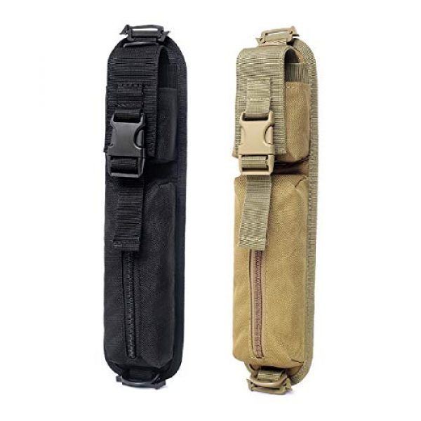 TRIWONDER Tactical Pouch 6 TRIWONDER Tactical Molle Accessory Pouch, Backpack Shoulder Strap Bag Shoulder Tape Additional Bag Multifunctional Hunting Tools Pouch