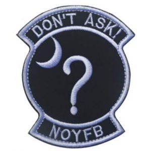 Tactical Embroidery Patch Airsoft Morale Patch 1 Don't Ask None of Your Business NOYFB Tactical Embroidery Patch Hook & Loop Morale Patch Military Patch for Clothing Accessory Backpack Armband