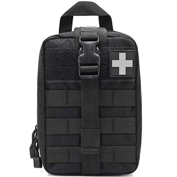 VIIDOO Tactical Pouch 6 Ifak Pouch Rip Away Molle Medical First Aid Pouch