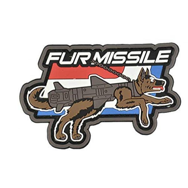 JADEDRAGON Airsoft Morale Patch 1 Original Patch Tactical Morale Patch PVC Morale Patch (Fur)