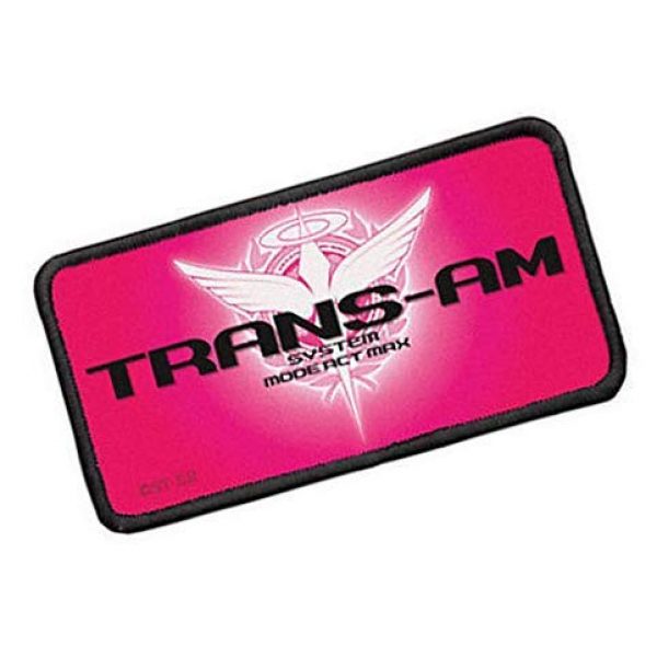 Fine Print Patch Airsoft Morale Patch 2 Mobile Suit Gundam Trans-am Patch Applique Military Hook Tactics Morale Patch