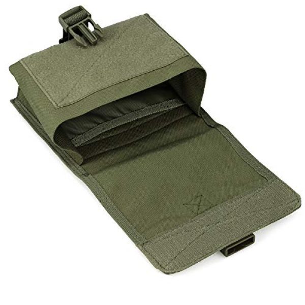Livans Tactical Pouch 4 Livans Molle Gadget Pouch, Tactical Admin Pouches Versatile EDC Utility Gear Oraganizer Small Ammo Pouch Carry Belt Attachment