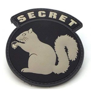 MilSpec Monkey Airsoft Morale Patch 1 MilSpec Monkey Secret Squirrel PVC Patch SWAT