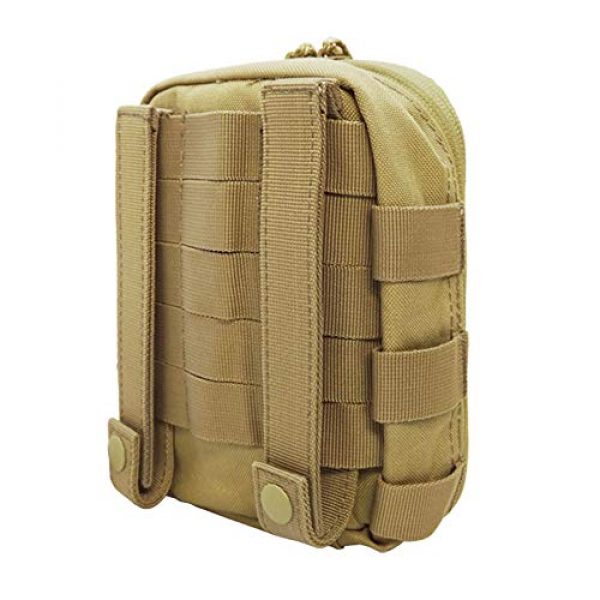 Prolinemax Tactical Pouch 3 Prolinemax Molle Tactical Utility Side Kick Pouch Utility Accessory Pouch Molle Pouch-TAN