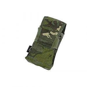 TMC Tactical Pouch 1 TMC Multicam Tropic Tactical Double Mag 417 Magazine Pouch for Airsoft Paintball