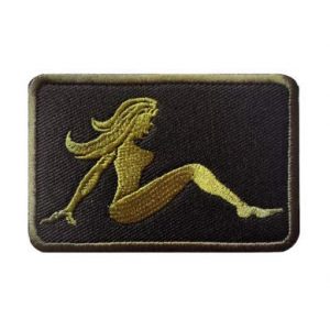 Tactical Embroidery Patch Airsoft Morale Patch 1 Pinup Girl Embroidery Patch Military Tactical Morale Patch Badges Emblem Applique Hook Patches for Clothes Backpack Accessories