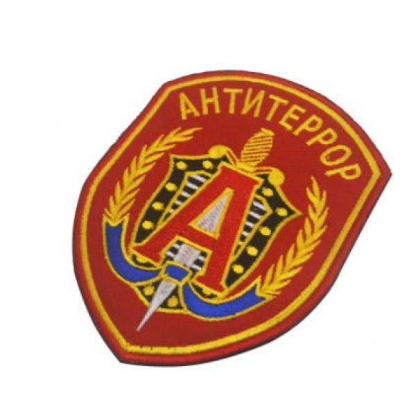 Embroidered Patch Airsoft Morale Patch 1 Russian Spetsnaz Alpha Group Special Forces FSB 3D Tactical Patch Military Embroidered Morale Tags Badge Embroidered Patch DIY Applique Shoulder Patch Embroidery Gift Patch