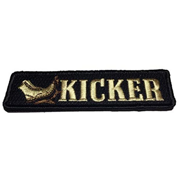 F-Bomb Morale Gear Airsoft Morale Patch 2 Sht Kicker - Embroidered Morale Patch