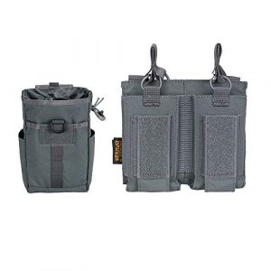 EXCELLENT ELITE SPANKER Tactical Pouch 1 Molle Dump Pouch Drawstring Magazine Open-Top Double Mag Pouch