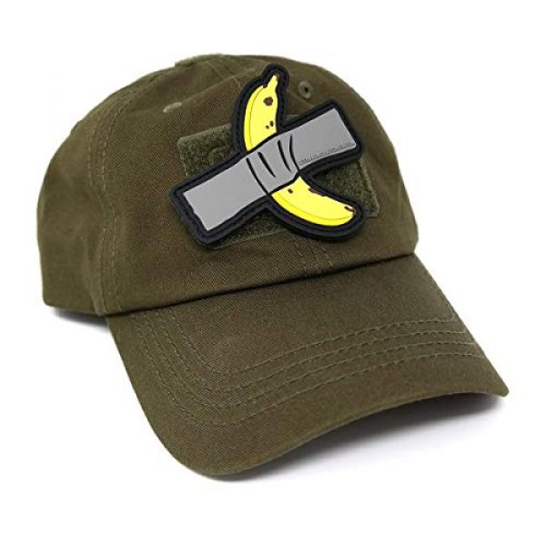 Stinking Patch Co. Airsoft Morale Patch 4 Duct Tape Pop Art Banana and Banana Clip PVC Hook and Loop Patch Bundle