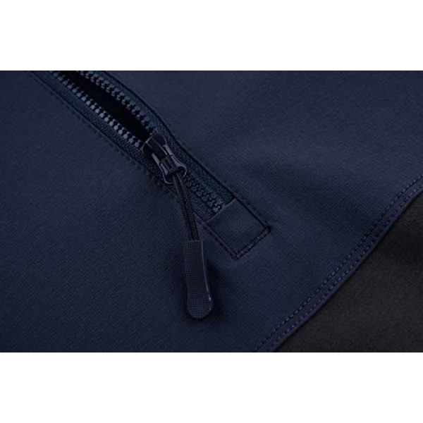 TACVASEN Tactical Shirt 3 Men's Tactical Military Shirt 1/4 Zip Cotton Assault Top Long Sleeve Hiking Polo Shirt