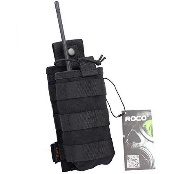 LytHarvest Tactical Pouch 1 LytHarvest Tactical Universal Radio Holster/Molle Radio Pouch Holder Military Molle Radio Case for Baofeng Motorola Midland CB Walkie Talkies Compatible with 5.11 Bags