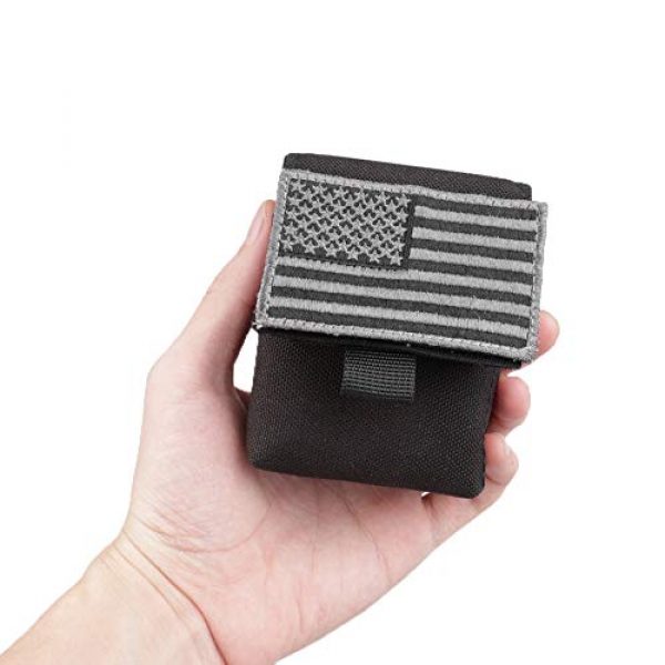 AMYIPO Tactical Pouch 5 AMYIPO Multi-Purpose Compact Waist Bags Small Utility Pouch Military Molle Pouch Tactical Sundries Storage Bag