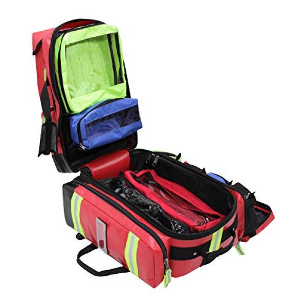 Kemp Tactical Backpack 5 Kemp EMS Fluid Resistant Backpack