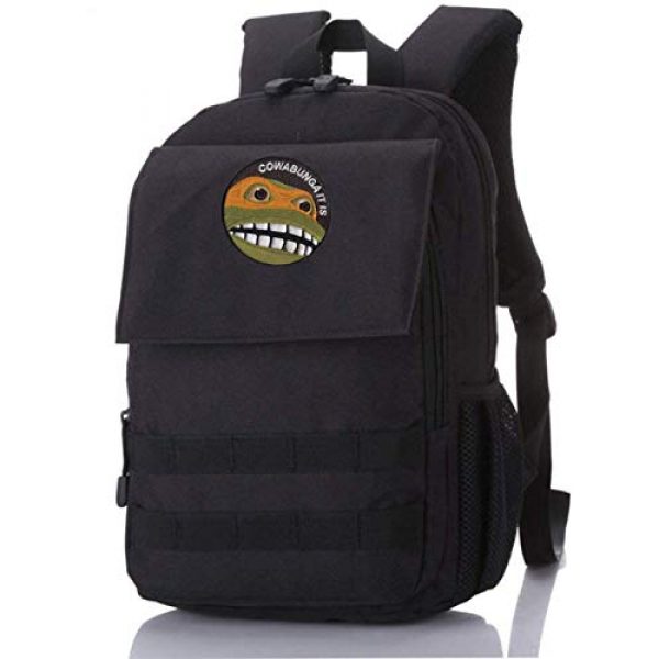 CowaBunga Airsoft Morale Patch 6 Cowabunga It is Embroidered Hook-Backed Morale Patch, Embroidered Patch Sew on Appliques Decorate Badge Hook-Backed Morale Patches Emblem DIY Accessories 3 Inch