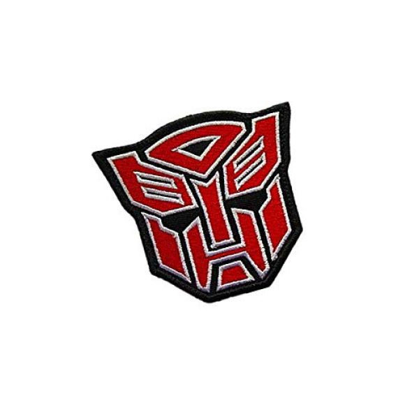 Embroidery Patch Airsoft Morale Patch 2 Superhero Transformers Autobot Military Hook Loop Tactics Morale Embroidered Patch (color1)