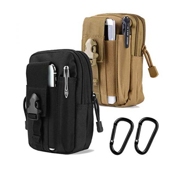 PHILEX Tactical Pouch 1 PHILEX Tactical Molle Pouch EDC Utility Gadget Outdoor Men Waist Bag with Phone Belt Clip Holder Holster