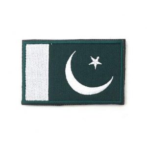 Tactical Embroidery Patch Airsoft Morale Patch 1 Pakistan Flag Embroidery Patch Military Tactical Morale Patch Badges Emblem Applique Hook Patches for Clothes Backpack Accessories