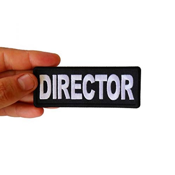 Ivamis Trading Airsoft Morale Patch 4 Director Patch - 4x1.5 inch - Embroidered Iron on Patch