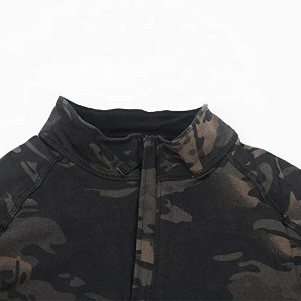 SINAIRSOFT Tactical Shirt 3 Men's Tactical Military Combat Shirt Long Sleeve Army Camo Shirts